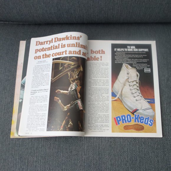 Hoop Official NBA Program Magazine Portland vs Boston Program 1977 Program - Picture 6 of 13